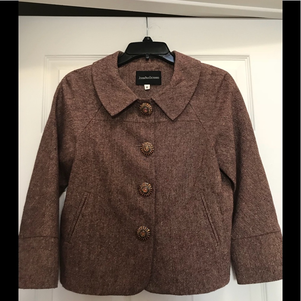 Burgundy Blazer